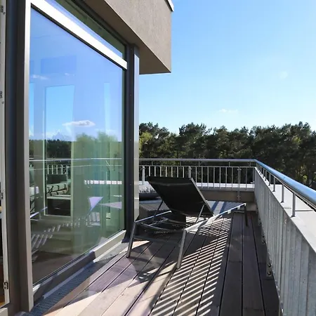 Apartment DünenResort in Binz, strandnahe und moderne FeWo mit Balkon und mit Meerblick, *