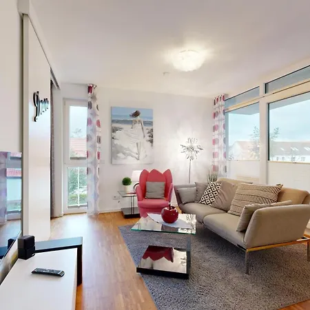 Apartment Duenenresort In Binz, Strandnahe Und Moderne Fewos Mit Balkon, Teilweise Mit Meerblick, Binz