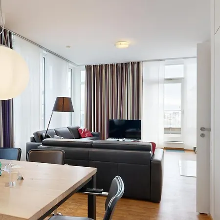 Apartment DünenResort in Binz, strandnahe und moderne FeWo mit Balkon und mit Meerblick, Binz