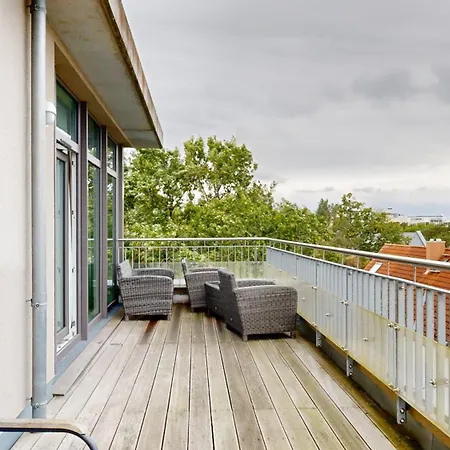 DünenResort in Binz, strandnahe und moderne FeWo mit Balkon und mit Meerblick, Apartment *