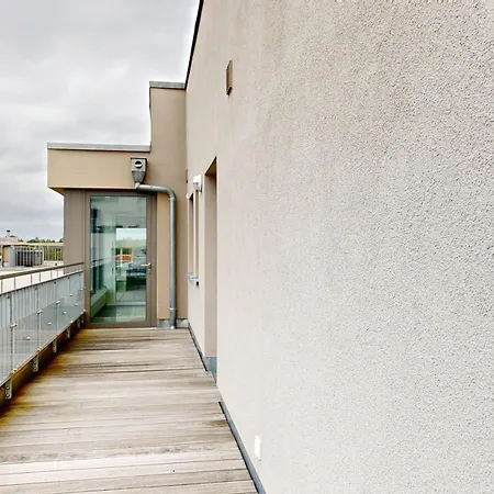 DünenResort in Binz, strandnahe und moderne FeWo mit Balkon und mit Meerblick, * Binz