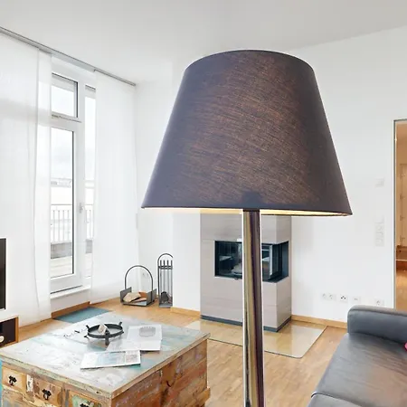 Apartment DünenResort in Binz, strandnahe und moderne FeWo mit Balkon und mit Meerblick,