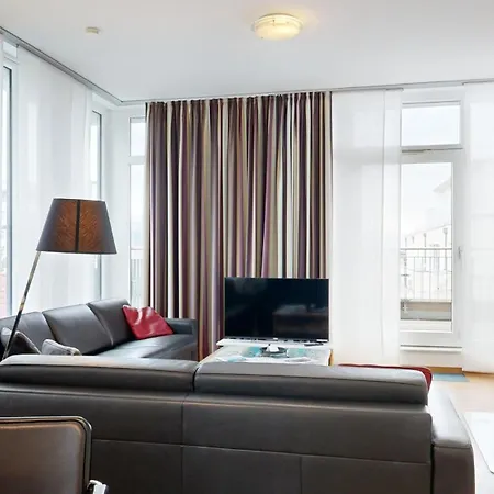 DünenResort in Binz, strandnahe und moderne FeWo mit Balkon und mit Meerblick, Apartment