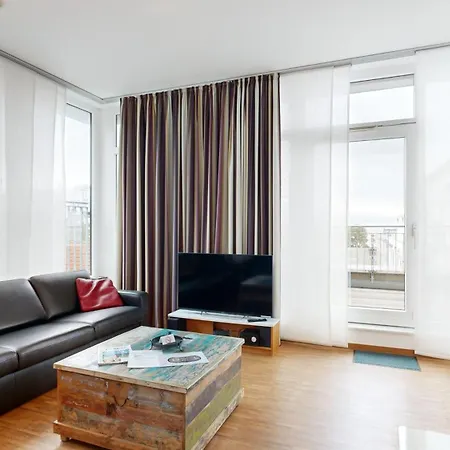 DünenResort in Binz, strandnahe und moderne FeWo mit Balkon und mit Meerblick, Apartment *