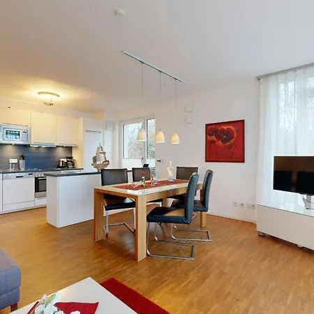 Appartement Duenenresort In Binz, Strandnahe Und Moderne Fewo Mit Balkon Und Mit Meerblick, Binz