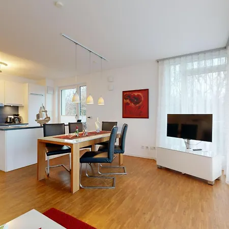 Duenenresort In Binz, Strandnahe Und Moderne Fewo Mit Balkon Und Mit Meerblick, Appartement *