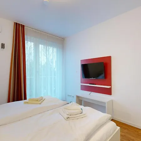 شقة Duenenresort In Binz, Strandnahe Und Moderne Mit Balkon Und Mit Meerblick, بينز