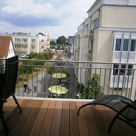 Duenenresort In Binz, Strandnahe Und Moderne Fewo Mit Balkon Und Mit Meerblick, Binz