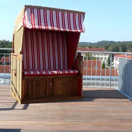 Apartment DünenResort in Binz, strandnahe und moderne FeWo mit Balkon und mit Meerblick, *