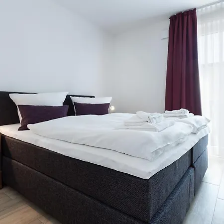 Apartment DünenResort in Binz, strandnahe und moderne FeWo mit Balkon und mit Meerblick, Binz