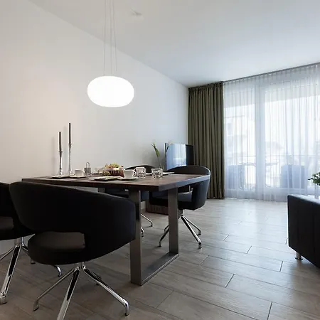 DünenResort in Binz, strandnahe und moderne FeWo mit Balkon und mit Meerblick, Apartment *