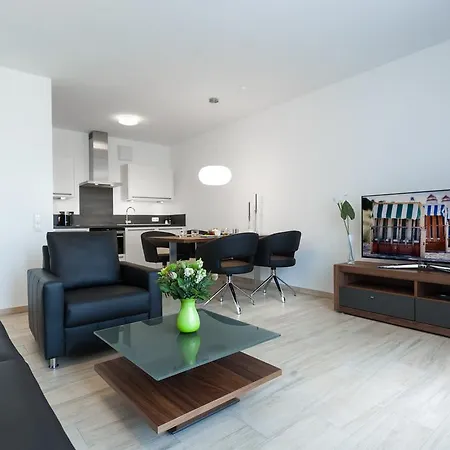 Duenenresort In Binz, Strandnahe Und Moderne Fewo Mit Balkon Und Mit Meerblick, Apartamento