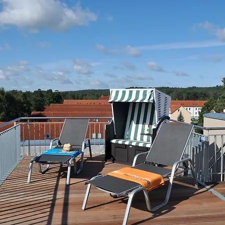 Apartment Duenenresort In Binz, Strandnahe Und Moderne Fewos Mit Balkon, Teilweise Mit Meerblick, Binz