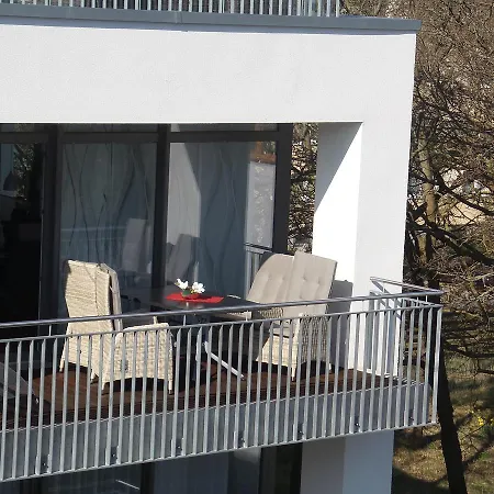 DünenResort in Binz, strandnahe und moderne FeWo mit Balkon und mit Meerblick, Apartment *