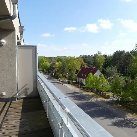 Apartment DünenResort in Binz, strandnahe und moderne FeWo mit Balkon und mit Meerblick,